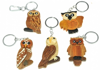 5001-OWL Keyrings (Pack Size 72) Price Breaks Available